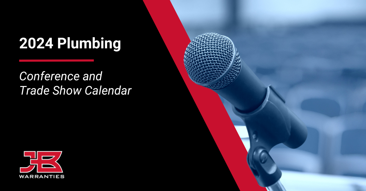 2024 Plumbing Conference and Trade Show Calendar